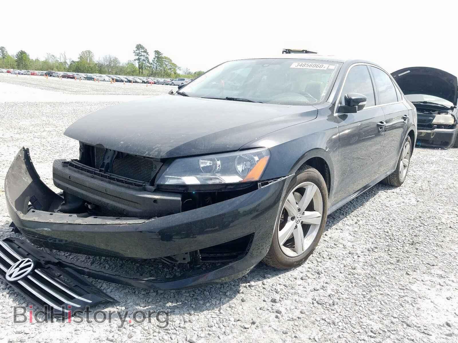 2013 VOLKSWAGEN PASSAT - VIN: 1VWBH7A36DC005921 - Фото 2