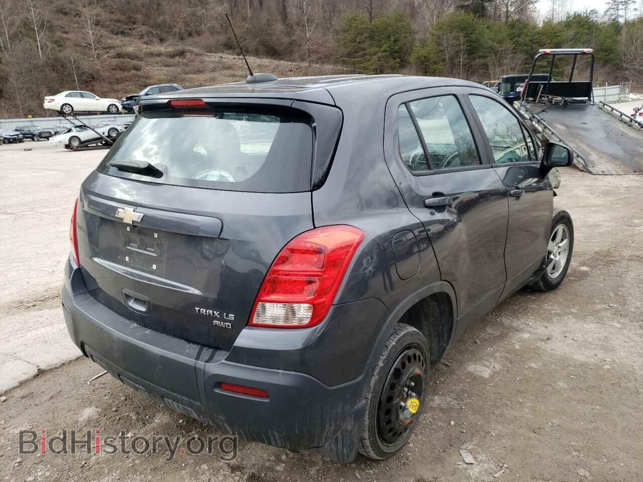 2016 CHEVROLET TRAX - VIN: 3GNCJNSB7GL272815 - Фото 4