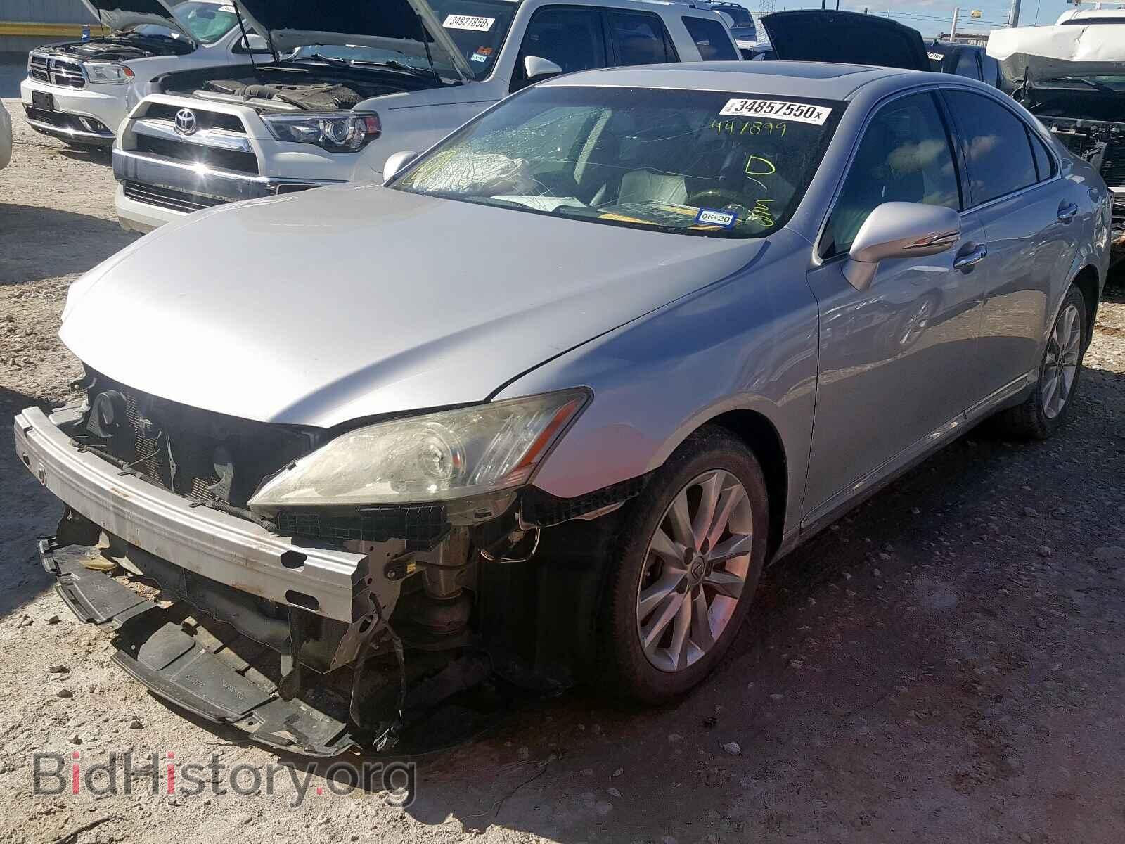 2011 LEXUS ES350 - VIN: JTHBK1EG2B2447899 - Фото 2