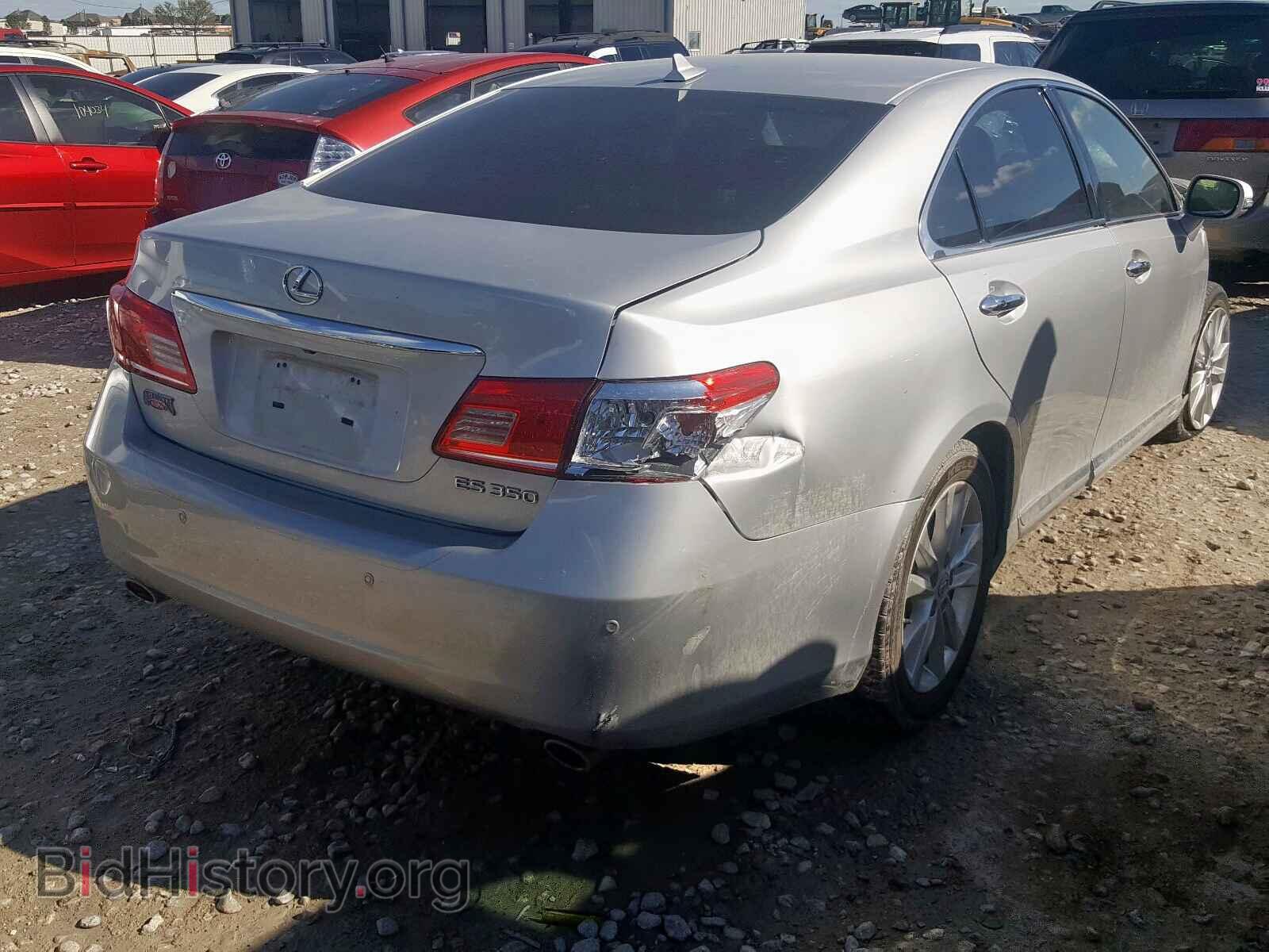 2011 LEXUS ES350 - VIN: JTHBK1EG2B2447899 - Фото 4