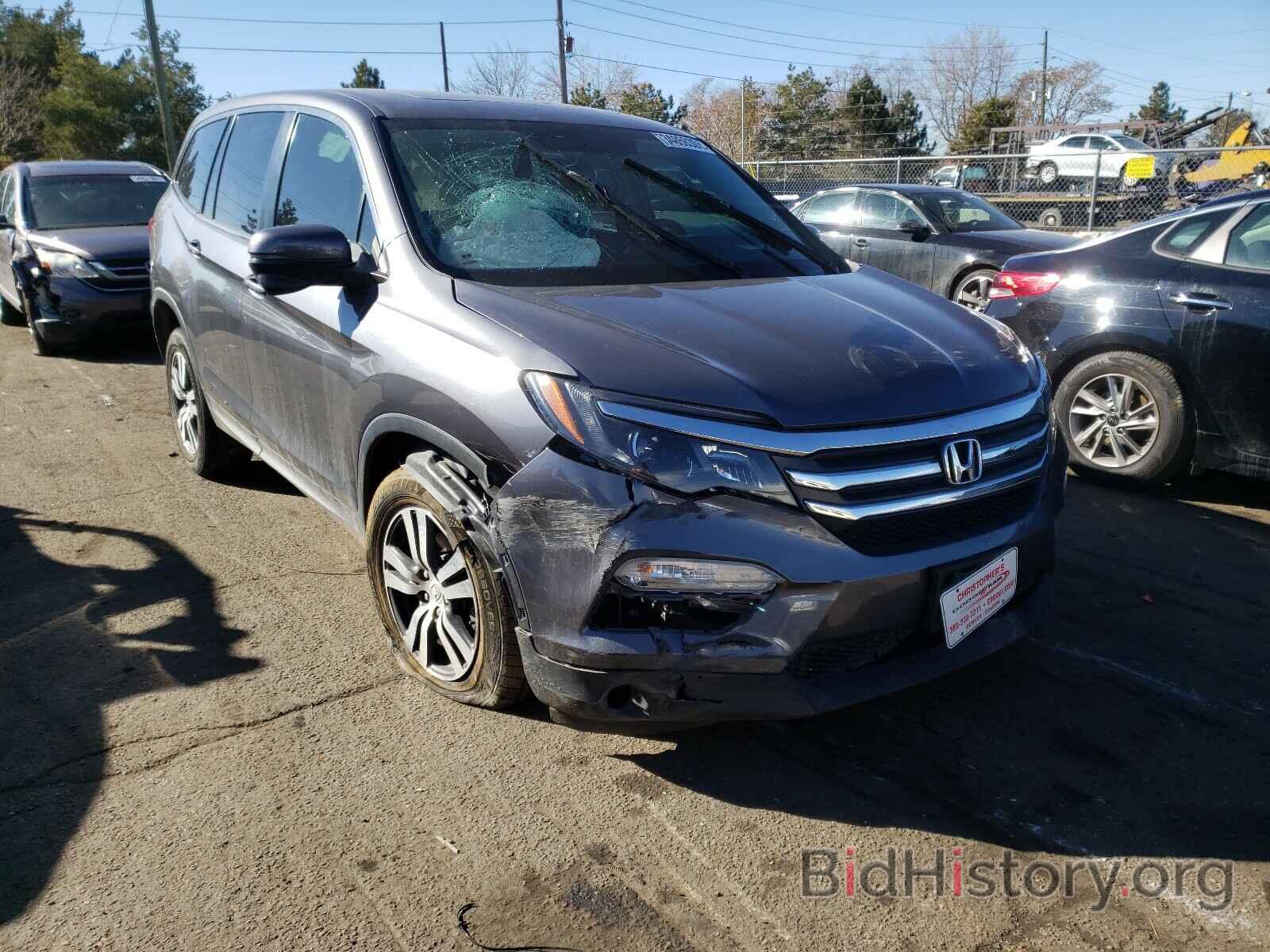 Photo 5FNYF6H5XGB128052 - HONDA PILOT 2016