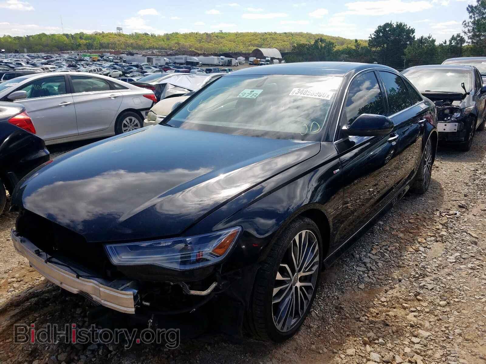 2016 AUDI A6 - VIN: WAUGFAFC4GN061916 - Фото 2