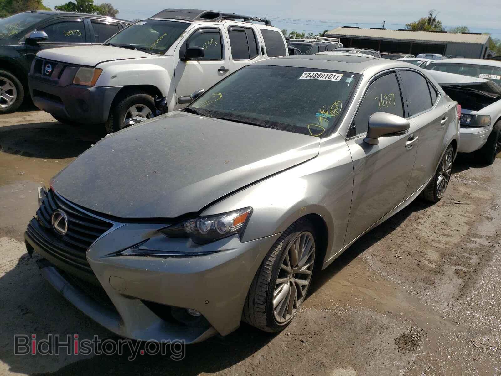 2016 LEXUS IS - VIN: JTHBA1D24G5014647 - Фото 2