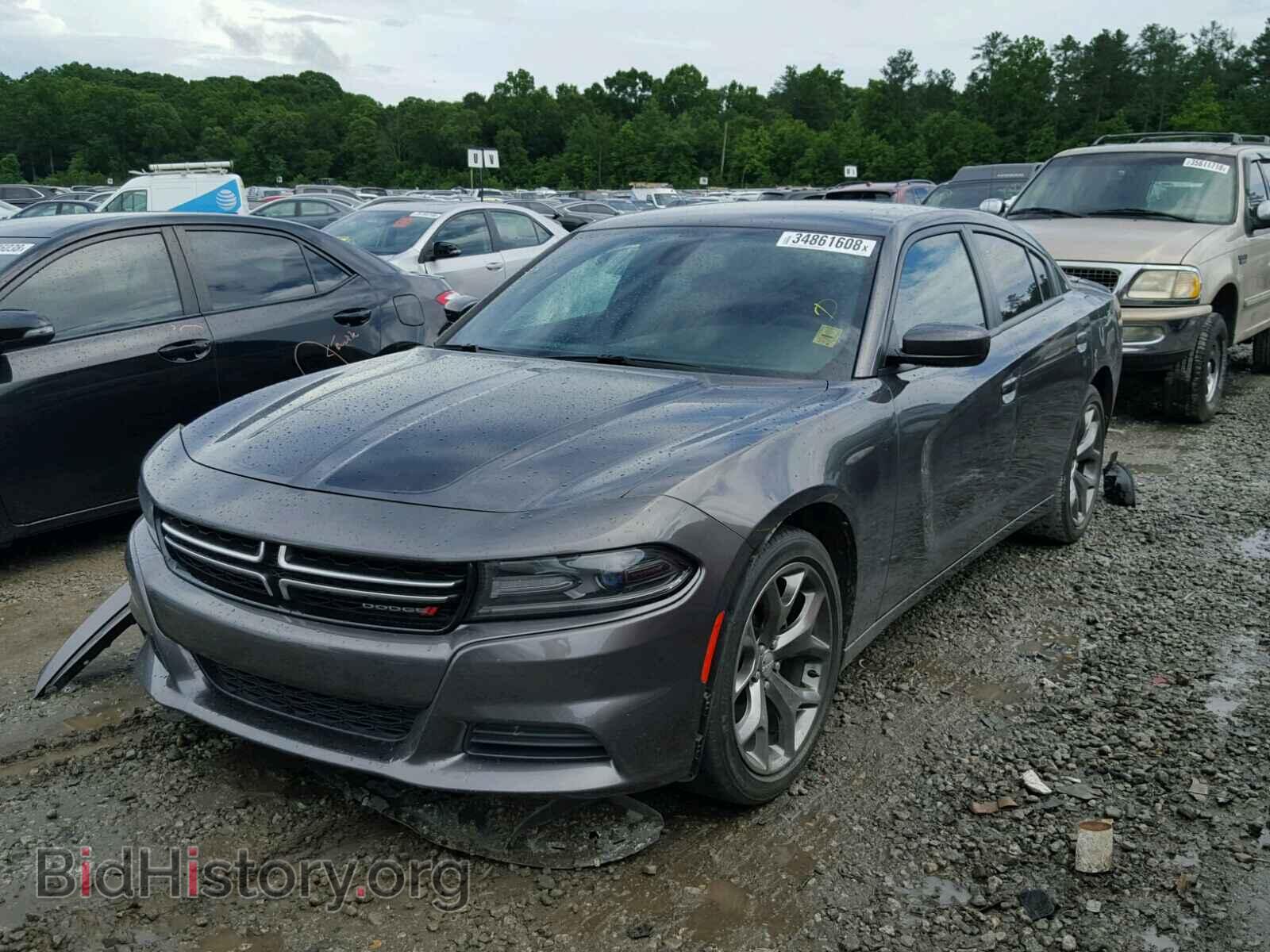 2015 DODGE CHARGER - VIN: 2C3CDXBG5FH738003 - Фото 2