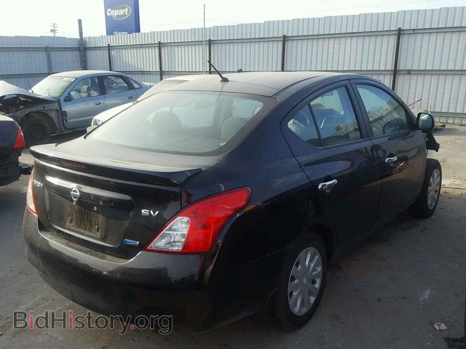 2013 NISSAN VERSA - VIN: 3N1CN7AP5DL879784 - Фото 4