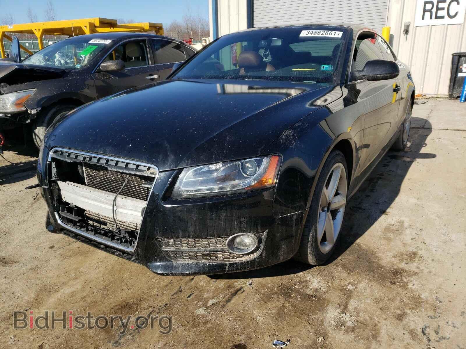 2010 AUDI A5 - VIN: WAULFAFR5AA051333 - Фото 2