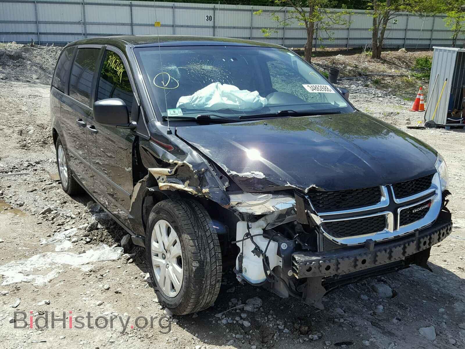 Фотография 2C4RDGBG7GR346917 - DODGE CARAVAN 2016