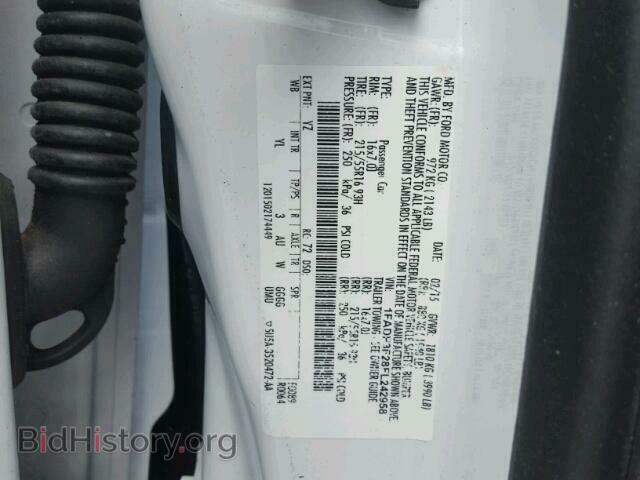 2015 FORD FOCUS - VIN: 1FADP3F28FL242958 - Фото 10