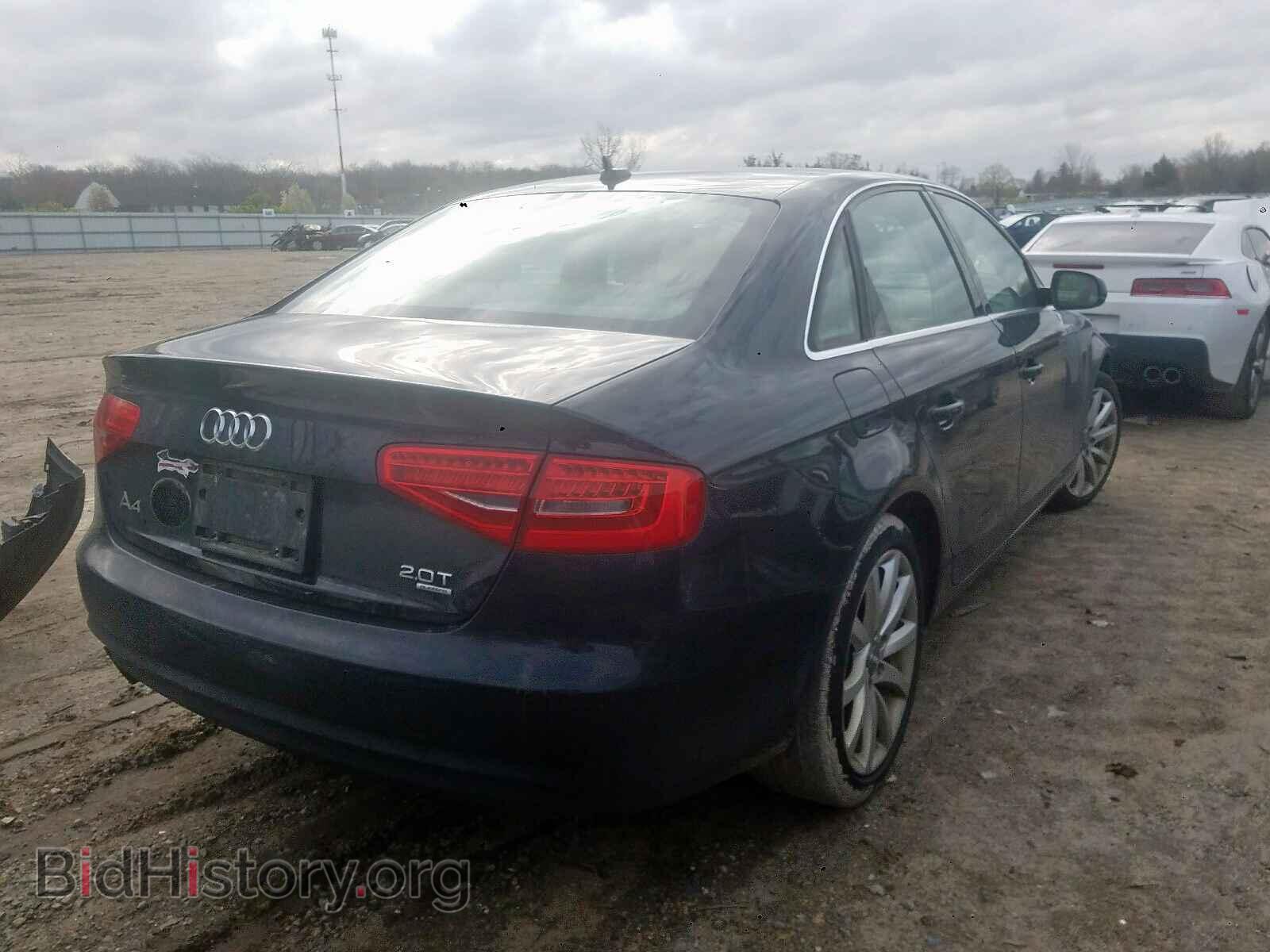 2013 AUDI A4 - VIN: WAUFFAFL3DN025707 - Фото 4