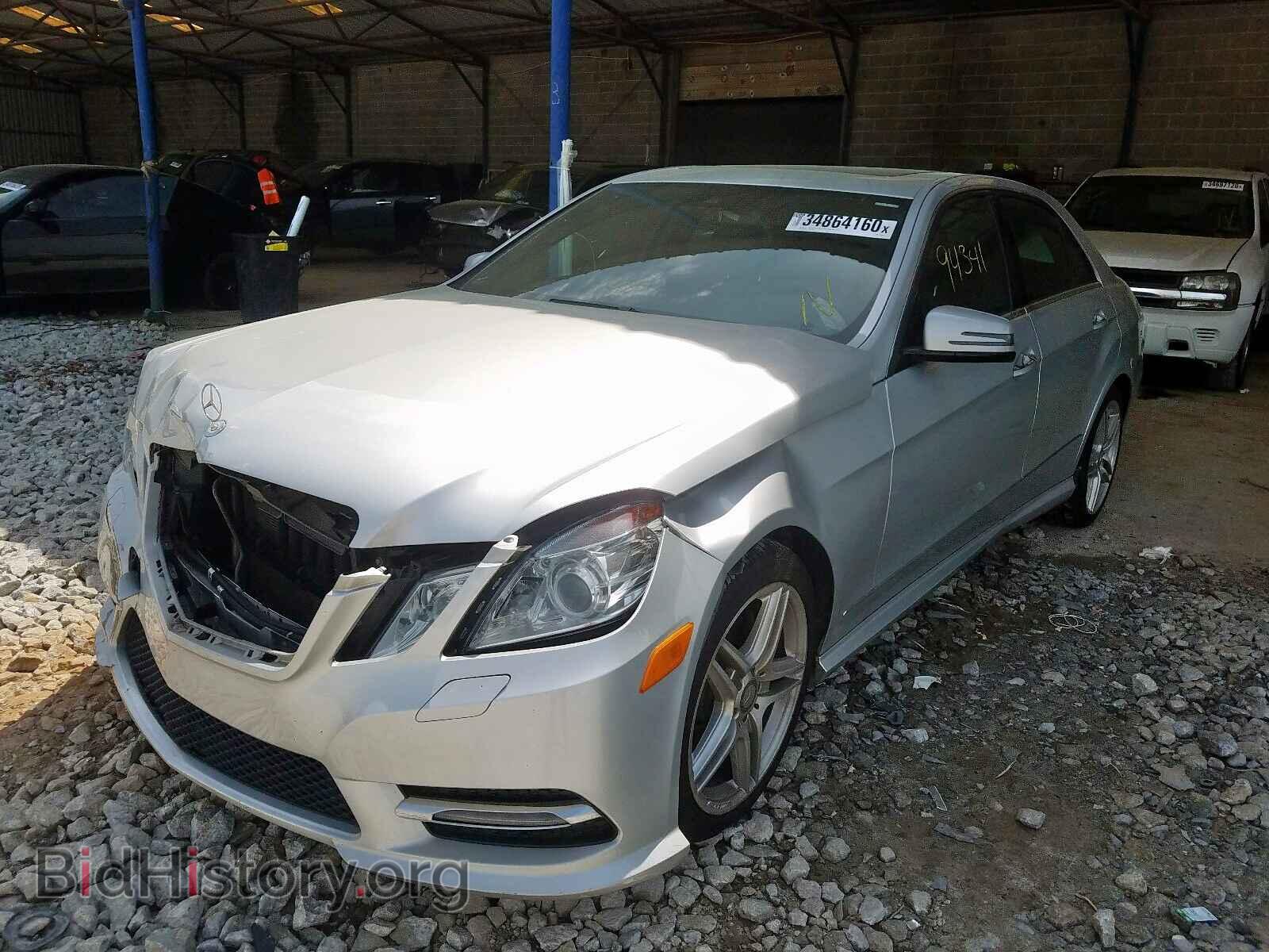 2013 MERCEDES-BENZ E CLASS - VIN: WDDHF5KB5DA738668 - Фото 2