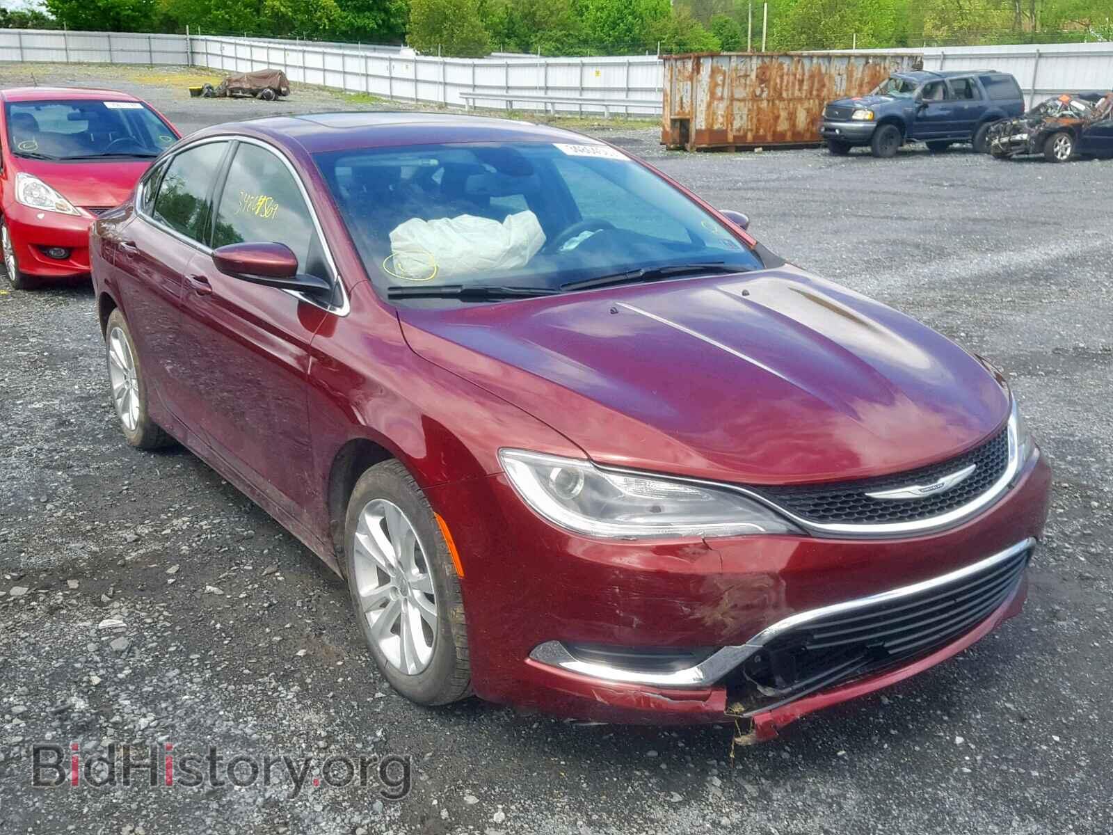 Photo 1C3CCCAB0GN158149 - CHRYSLER 200 2016