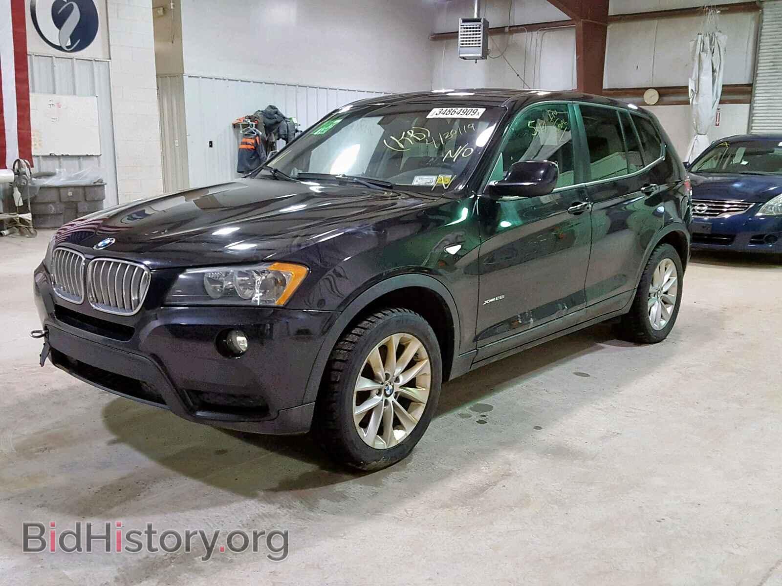 2013 BMW X3 - VIN: 5UXWX9C55D0D02442 - Фото 2
