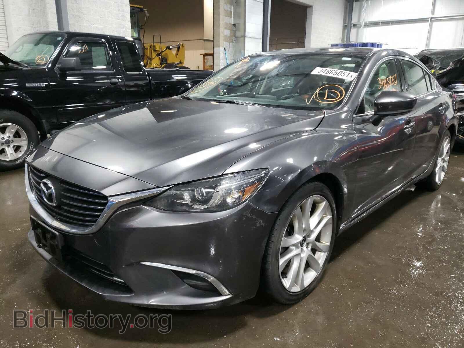 2017 MAZDA 6 - VIN: JM1GL1V54H1141014 - Фото 2