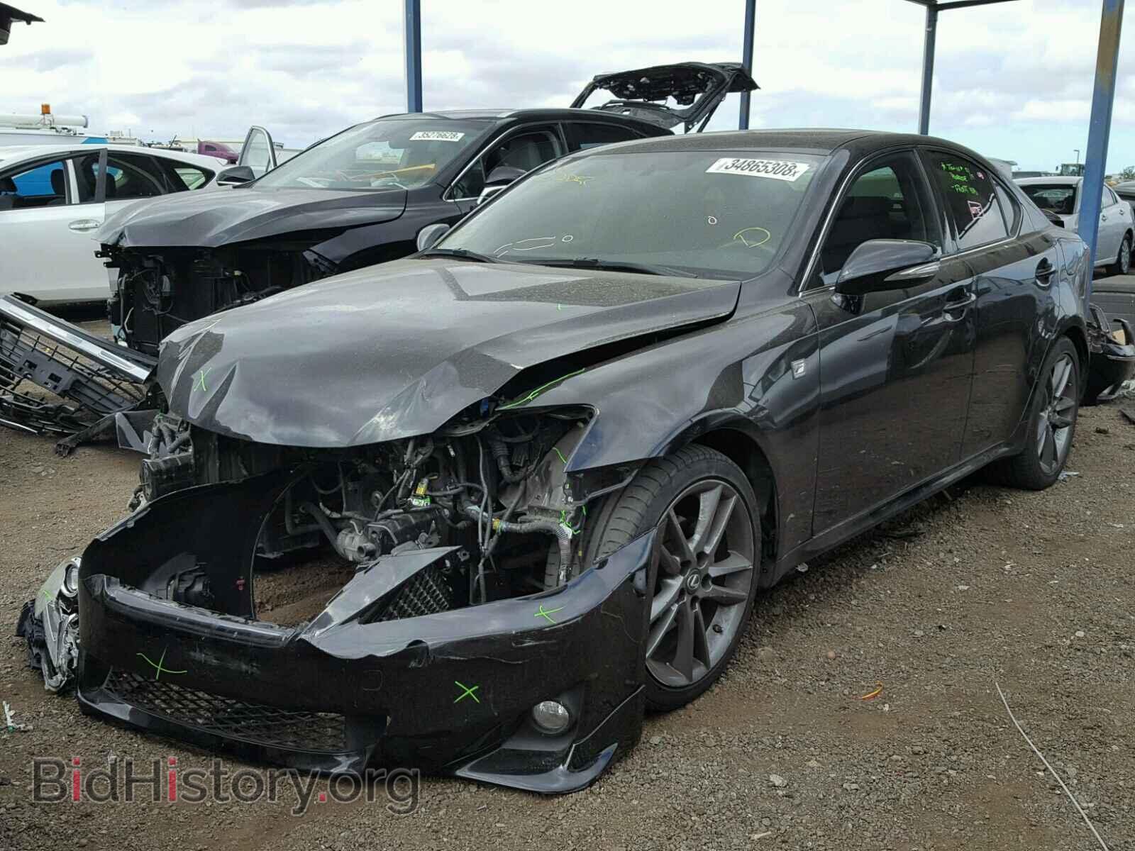 2012 LEXUS IS250 - VIN: JTHBF5C27C5176454 - Фото 2