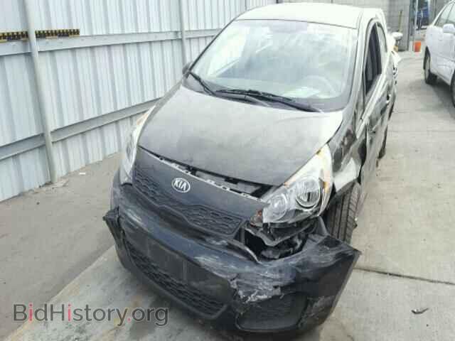 2013 KIA RIO - VIN: KNADM5A33D6255513 - Фото 2