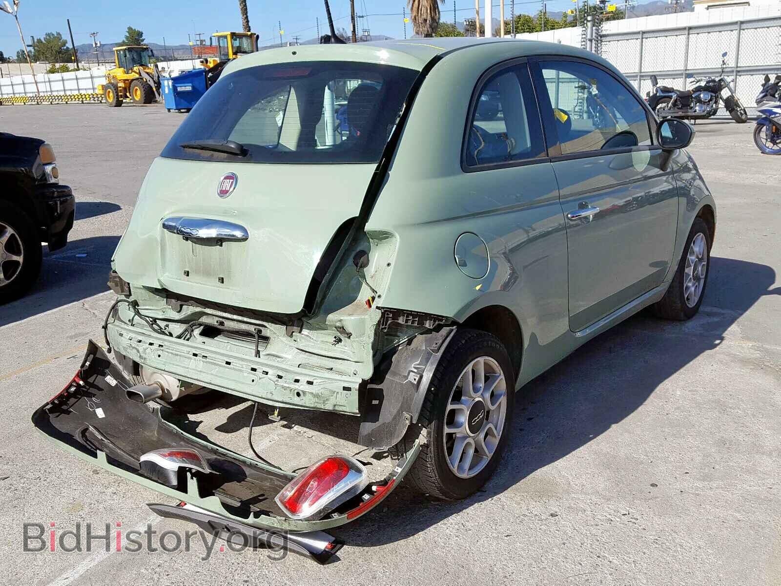 2015 FIAT 500 - VIN: 3C3CFFAR0FT568907 - Фото 4