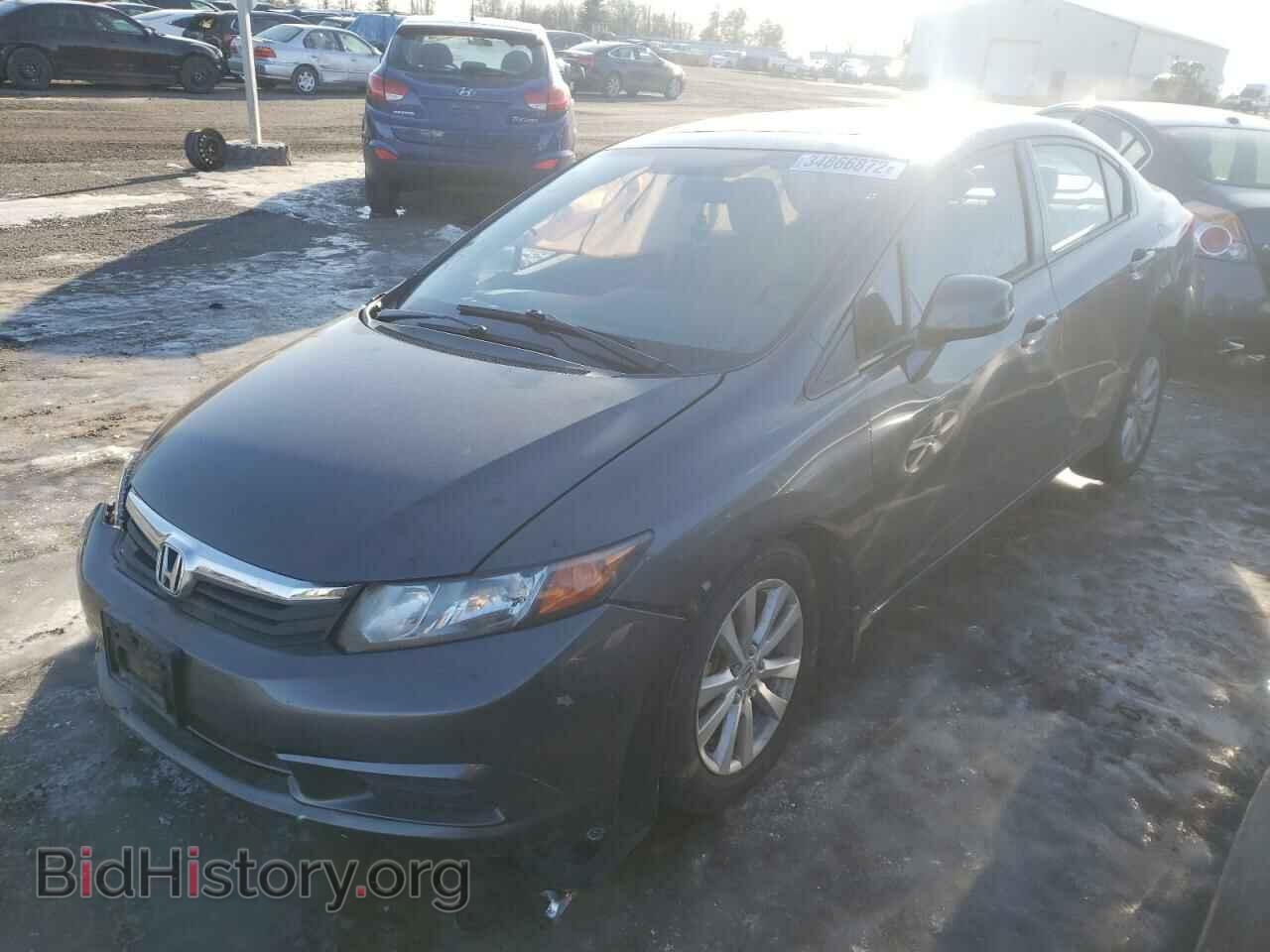 2012 HONDA CIVIC - VIN: 2HGFB2F59CH037178 - Фото 2