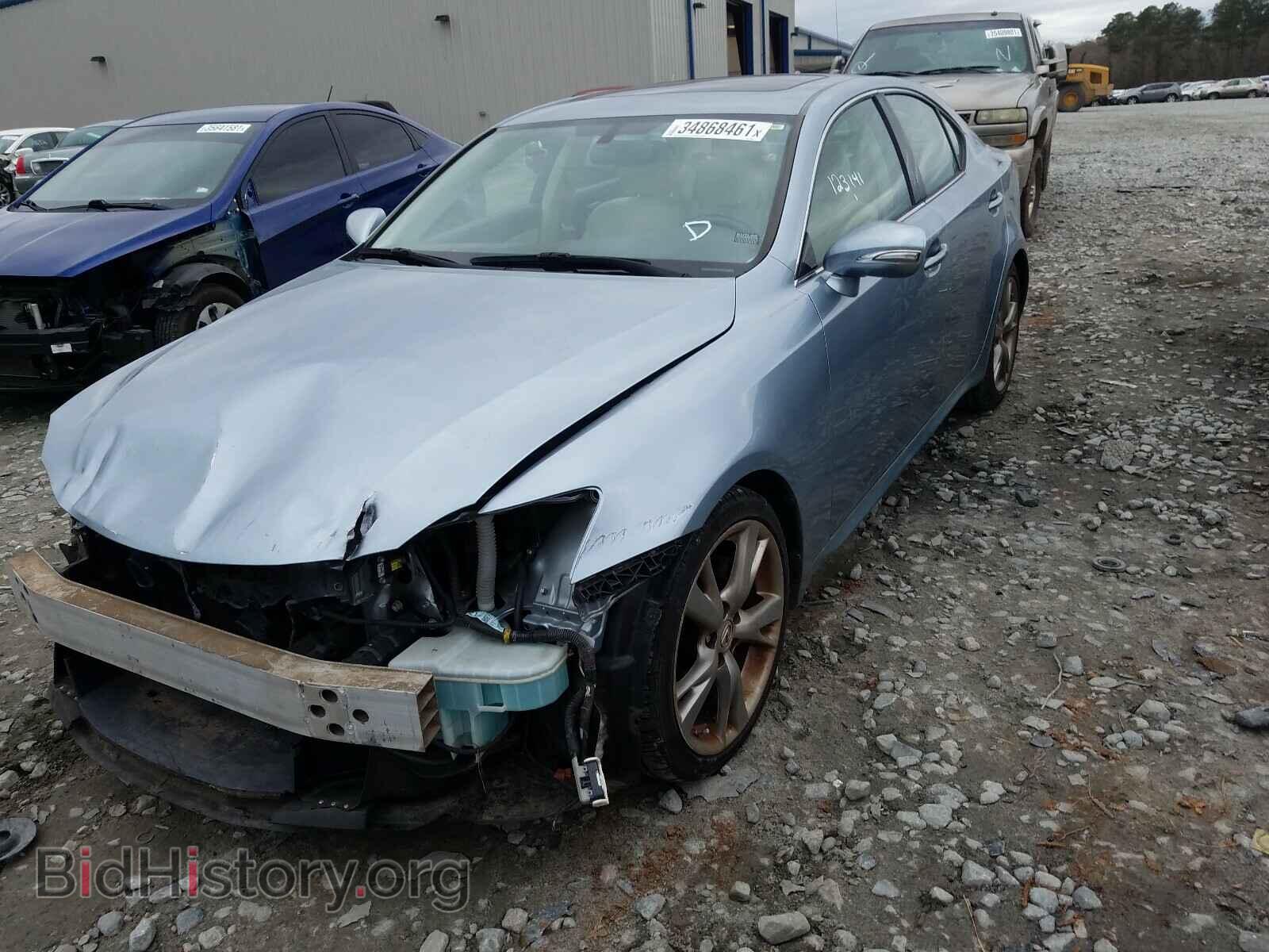 2009 LEXUS IS - VIN: JTHBK262892092661 - Фото 2