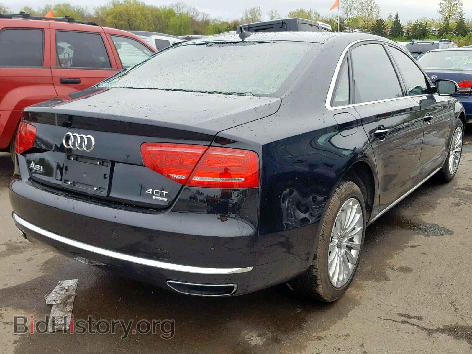 2014 AUDI A8 - VIN: WAUR2AFD7EN007150 - Фото 4