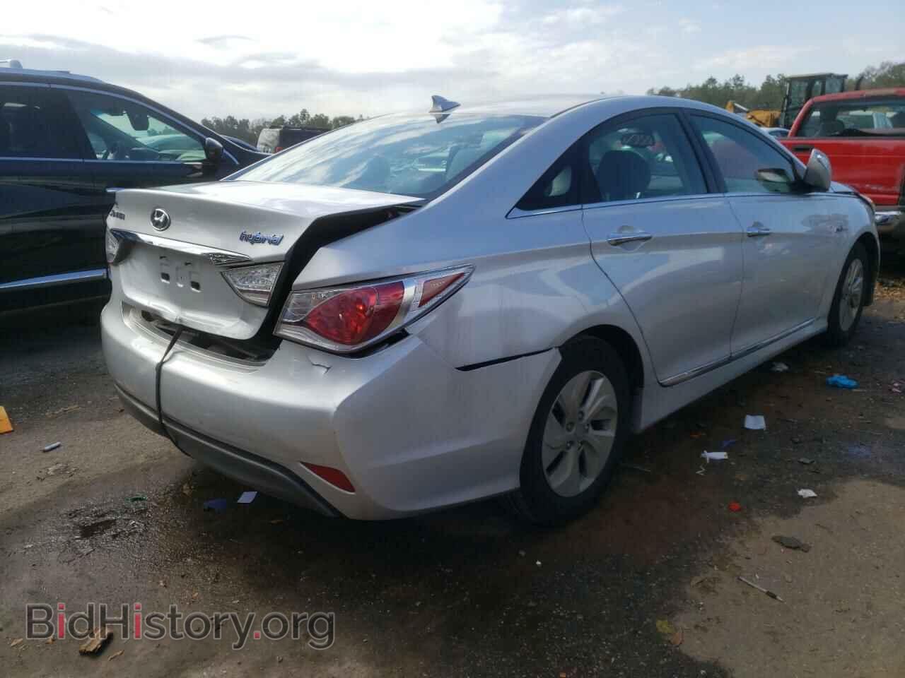 2014 HYUNDAI SONATA - VIN: KMHEC4A44EA116871 - Фото 4