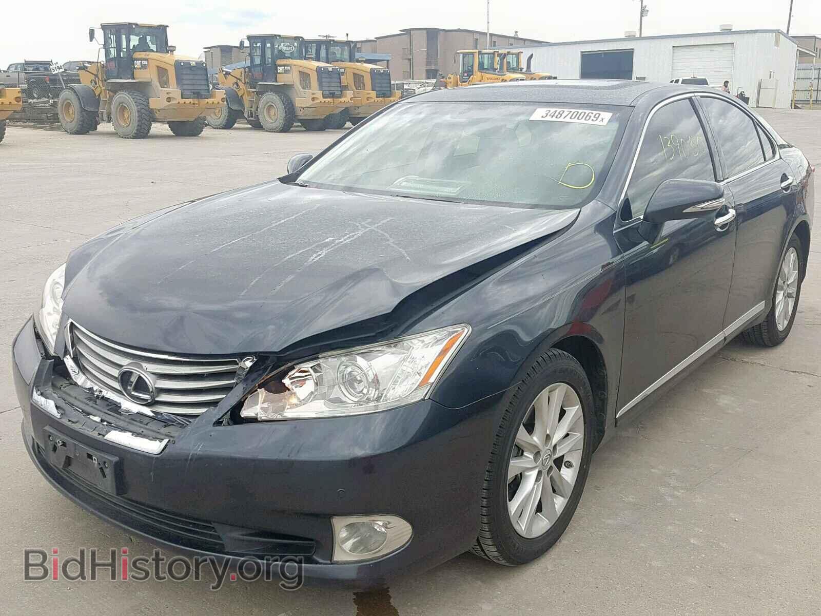 2010 LEXUS ES350 - VIN: JTHBK1EG1A2372983 - Фото 2