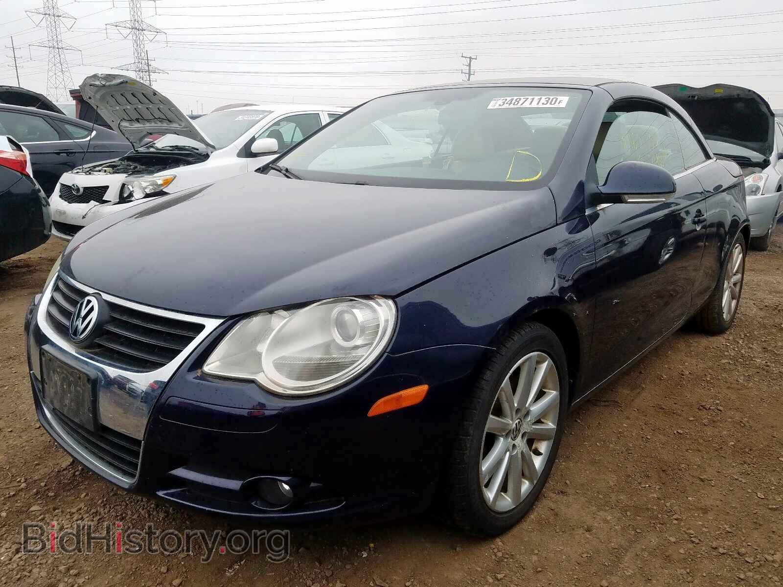 2007 VOLKSWAGEN EOS - VIN: WVWFA71F47V002429 - Фото 2
