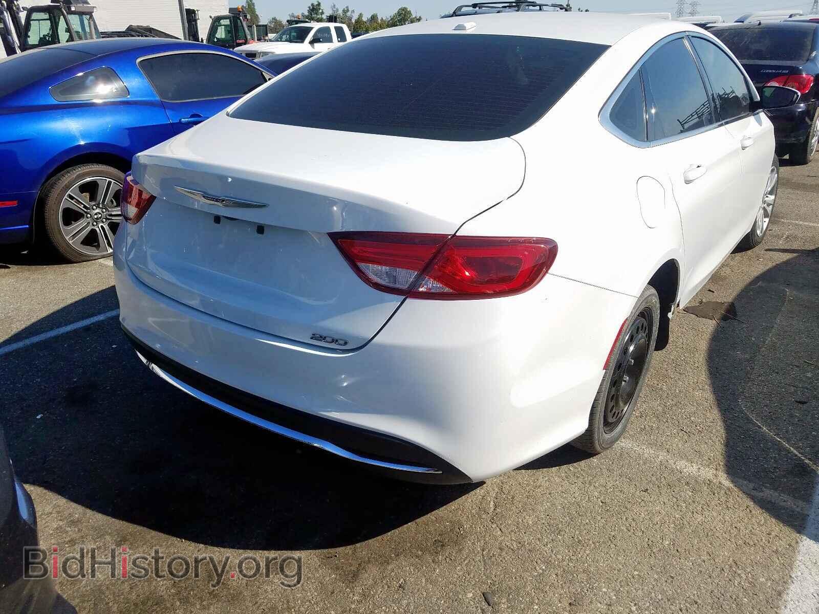 2016 CHRYSLER 200 - VIN: 1C3CCCAB3GN165211 - Фото 4