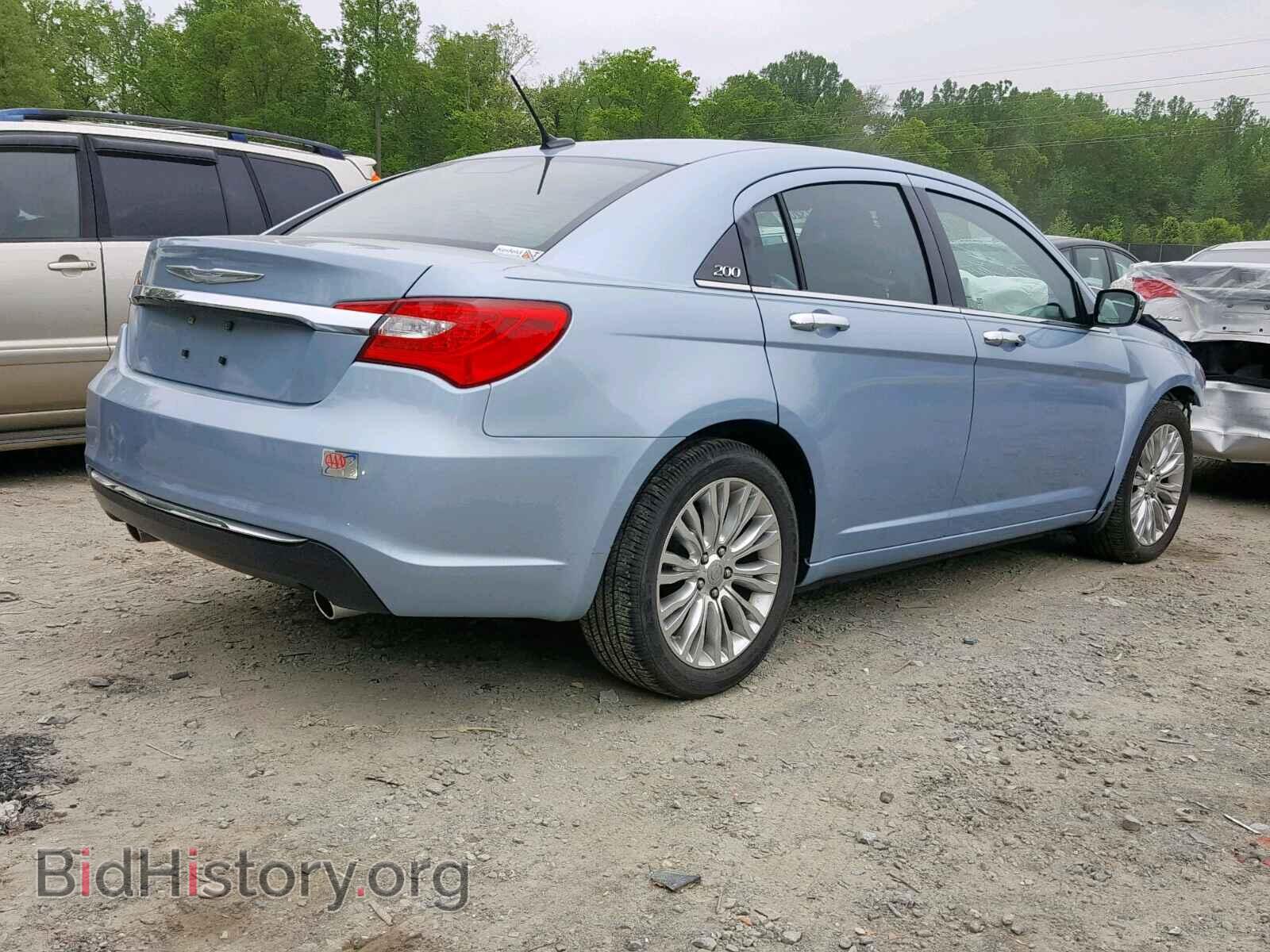 2012 CHRYSLER 200 - VIN: 1C3CCBCG2CN164824 - Фото 4
