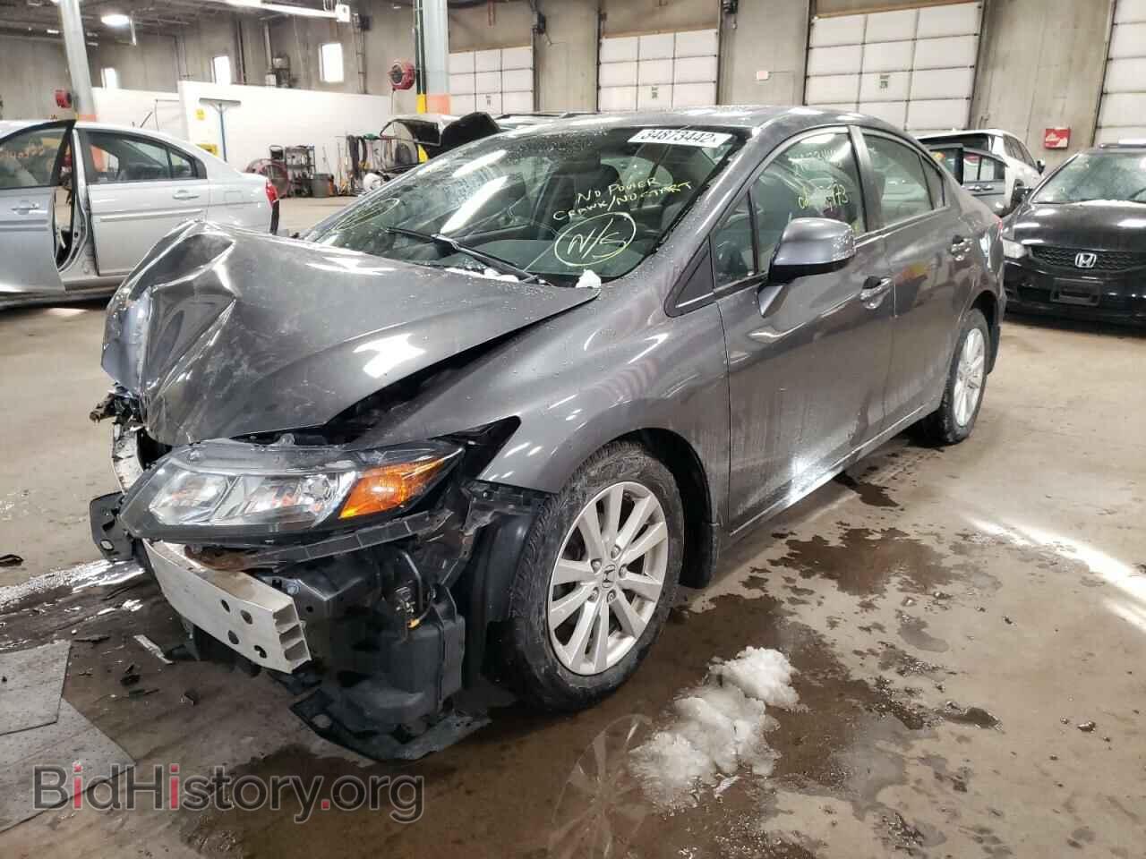 2012 HONDA CIVIC - VIN: 19XFB2F89CE019381 - Фото 2