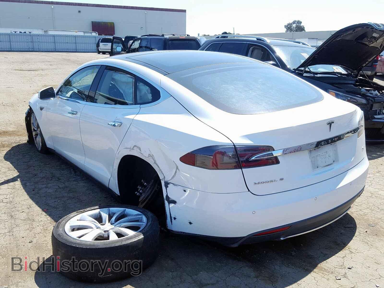 2014 TESLA MODEL S - VIN: 5YJSA1H18EFP33513 - Photo 3