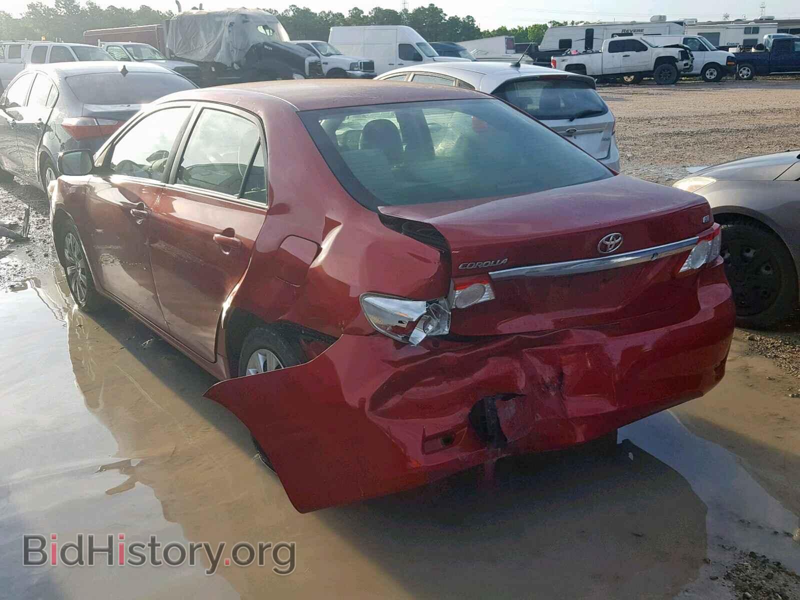 2012 TOYOTA COROLLA BA - VIN: 5YFBU4EE5CP027231 - Фото 3