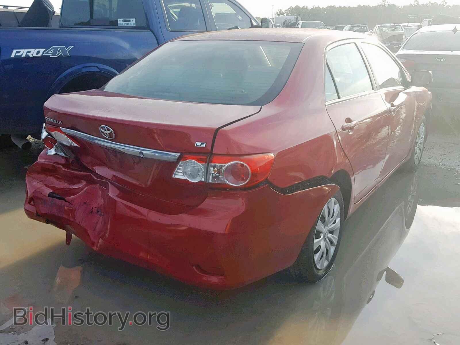 2012 TOYOTA COROLLA BA - VIN: 5YFBU4EE5CP027231 - Фото 4