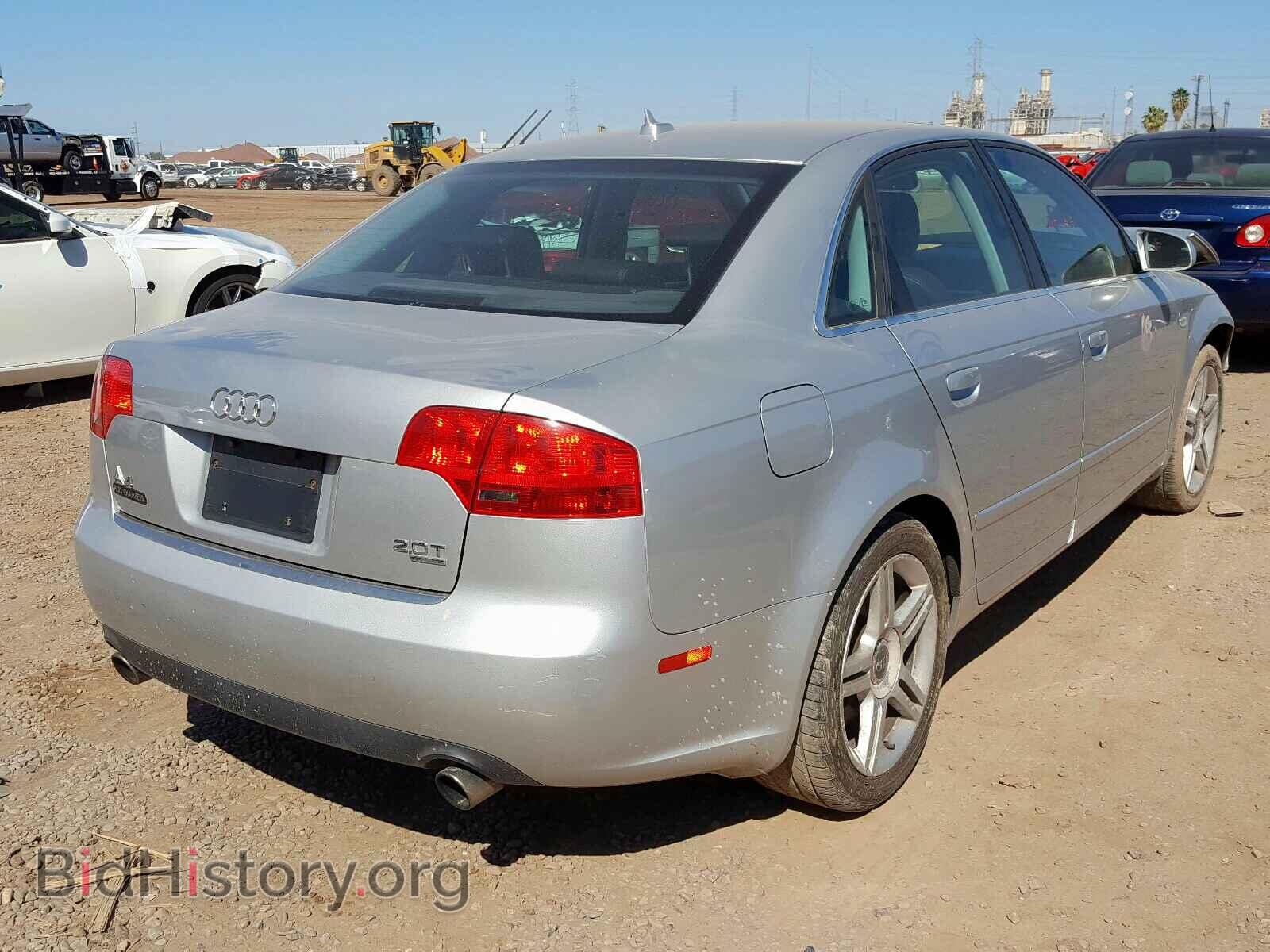 2007 AUDI A4 - VIN: WAUDF78E07A216795 - Фото 4