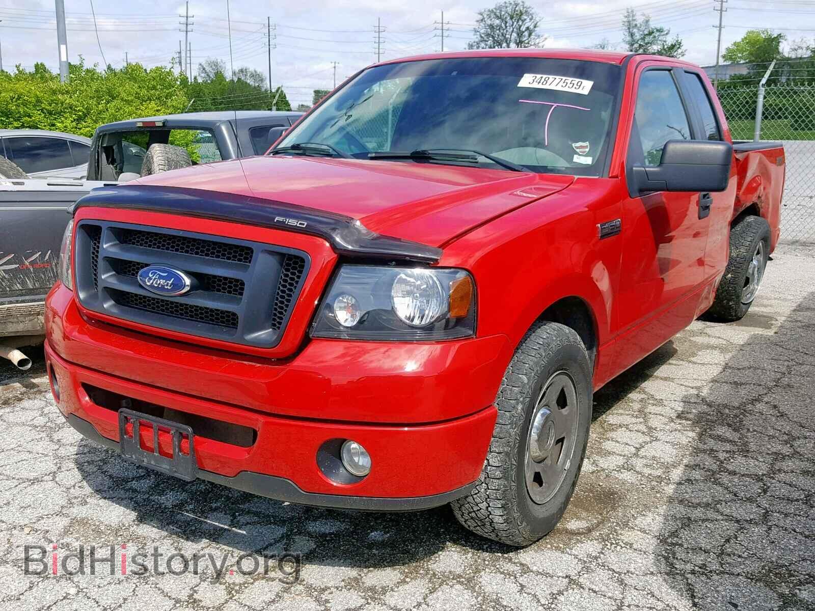 2007 FORD F150 - VIN: 1FTRX12W77FA32963 - Фото 2