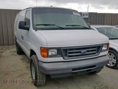 2006 Ford ECONOLINE, белый — VIN 1FTSE34S76HB44923, Copart