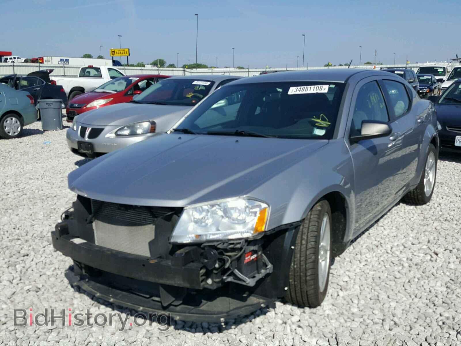 2013 DODGE AVENGER - VIN: 1C3CDZAB1DN626319 - Фото 2