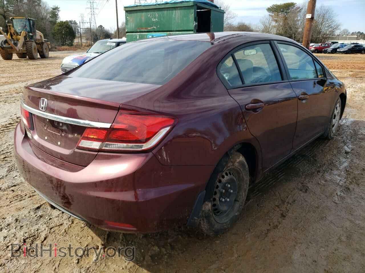 2014 HONDA CIVIC - VIN: 19XFB2F51EE030254 - Фото 4