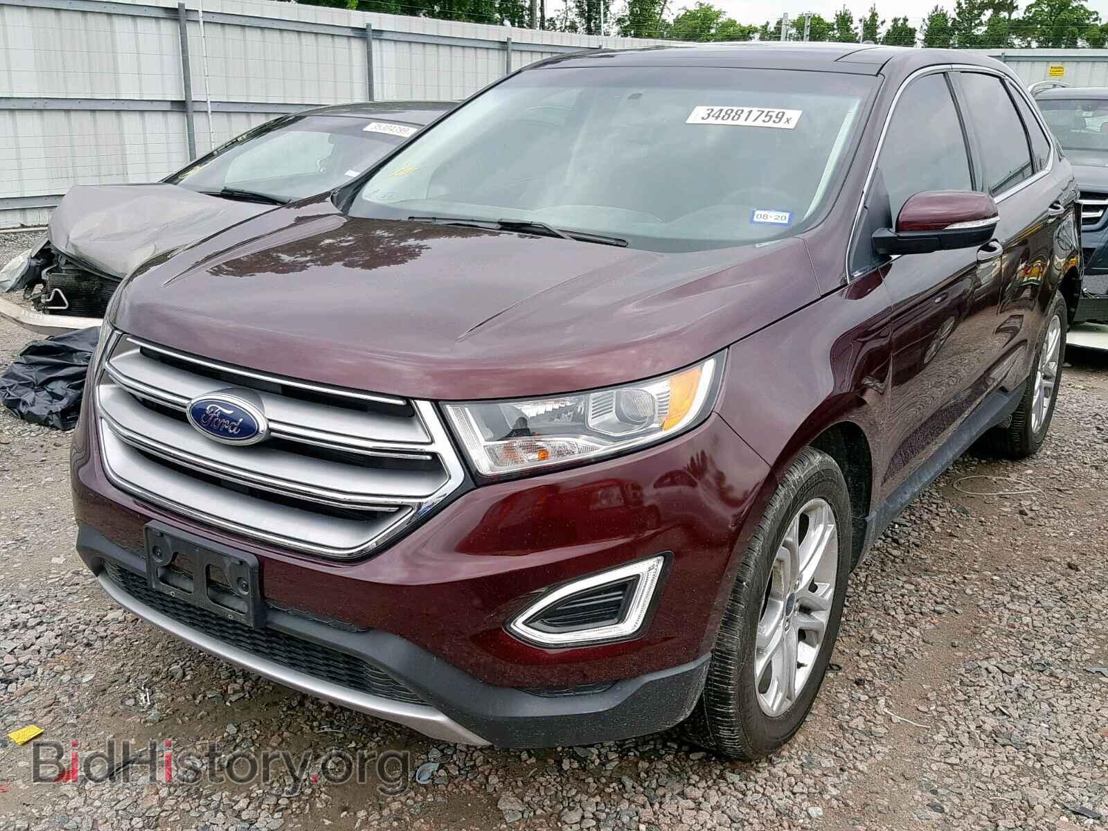 2018 FORD EDGE TITAN - VIN: 2FMPK3K97JBC23055 - Фото 2