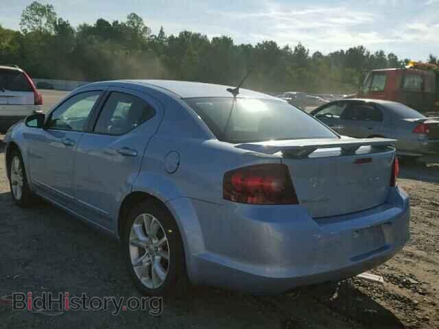2013 DODGE AVENGER - VIN: 1C3CDZBGXDN591080 - Фото 3