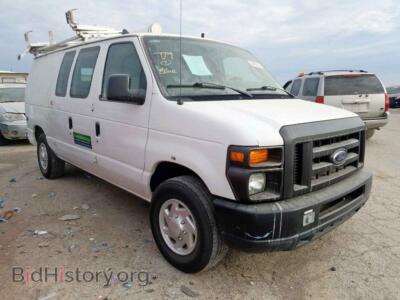 2010 Ford ECONOLINE, белый — VIN 1FTNE2EL5ADA60355, Copart