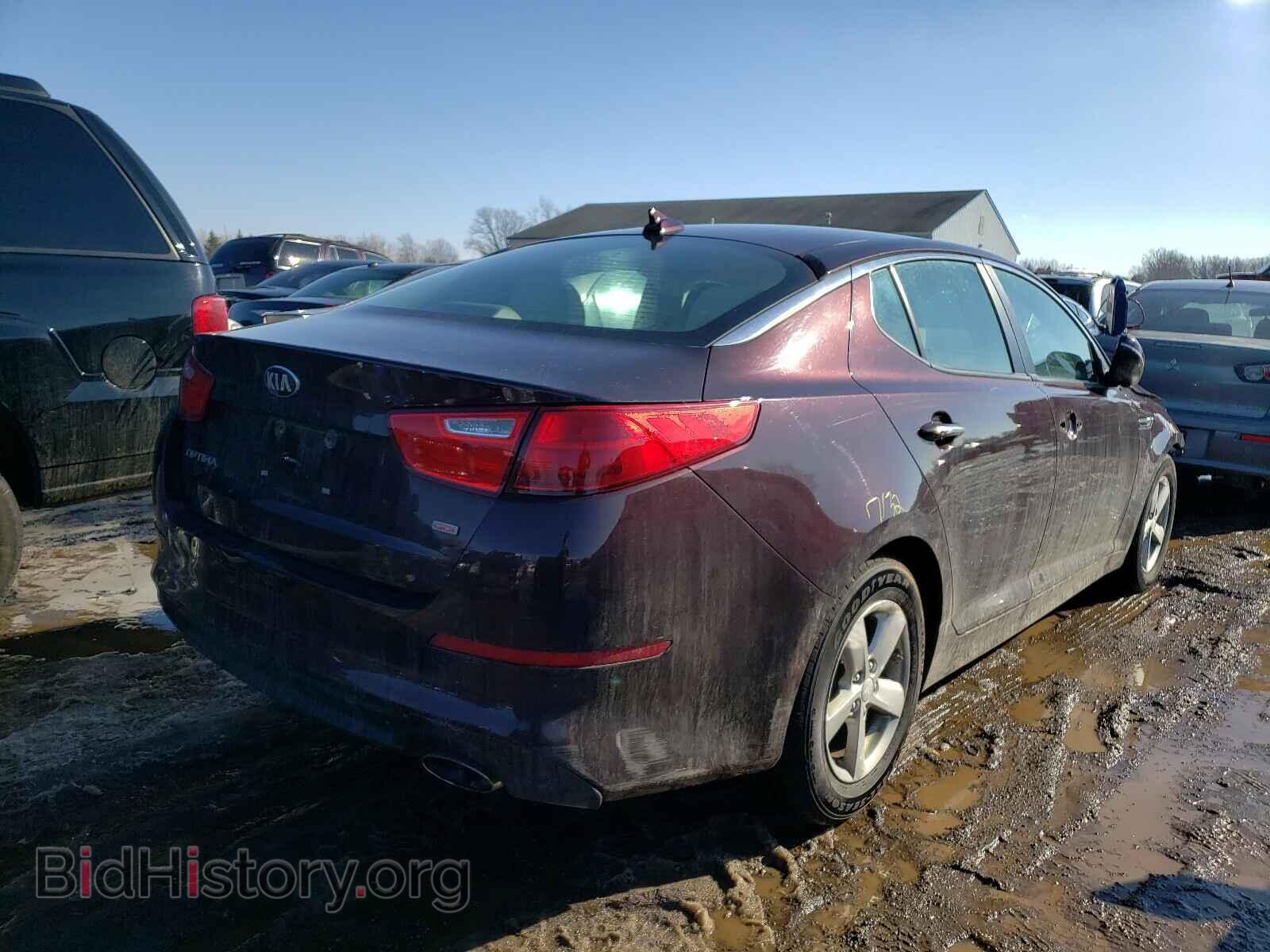 2015 KIA OPTIMA - VIN: 5XXGM4A76FG363979 - Фото 4