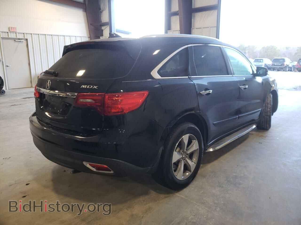 2014 ACURA MDX - VIN: 5FRYD3H25EB006558 - Фото 4