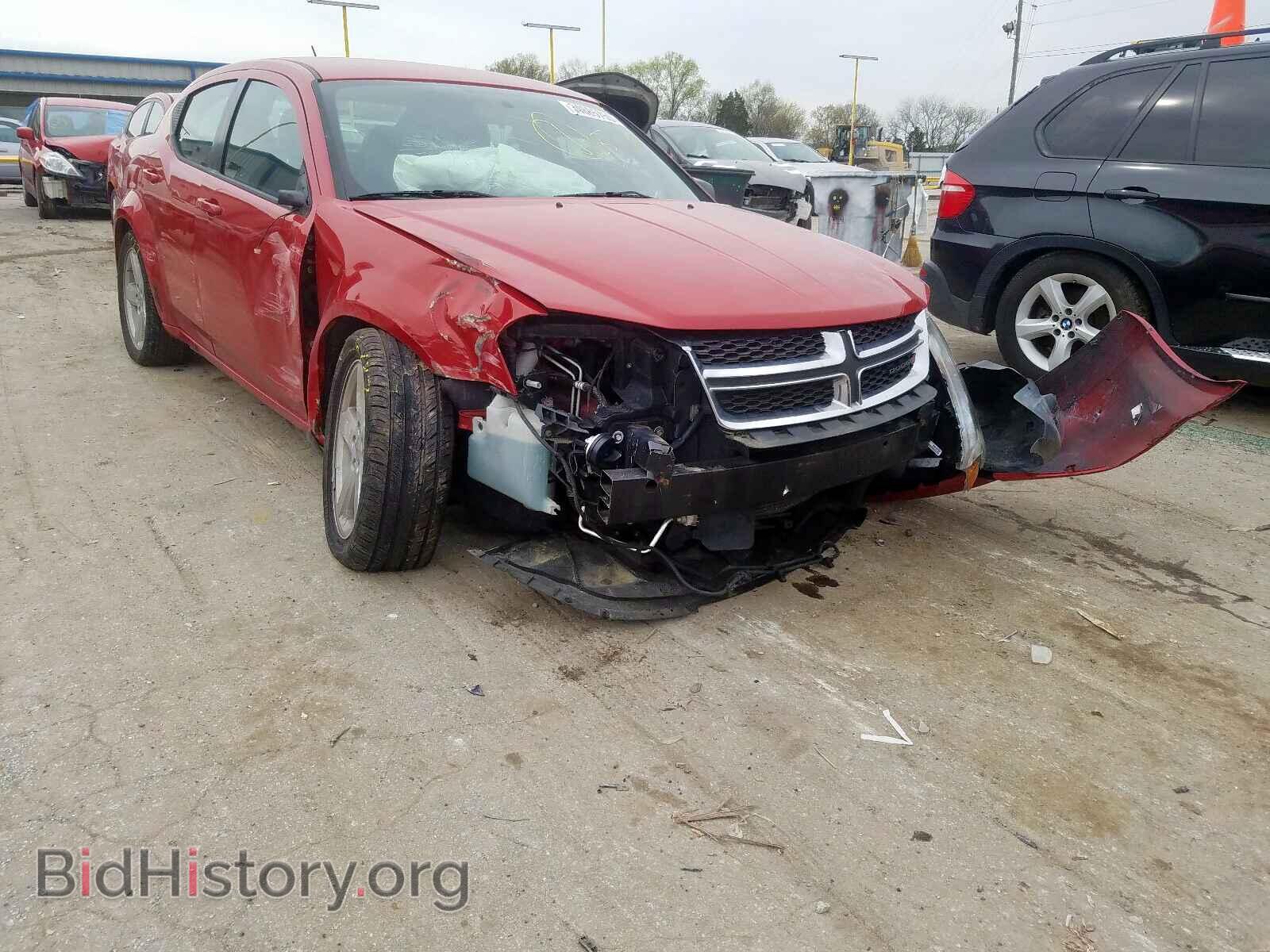 Photo 1C3CDZAB1DN592172 - DODGE AVENGER 2013