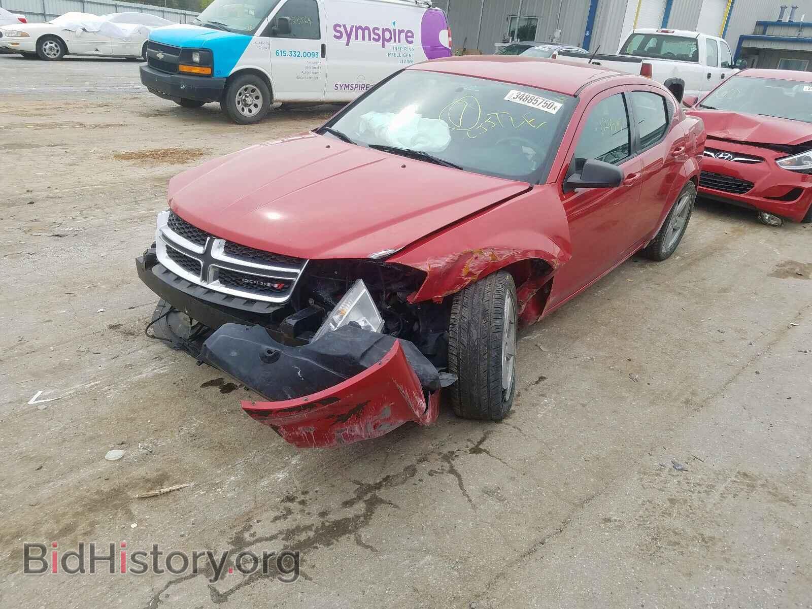 2013 DODGE AVENGER - VIN: 1C3CDZAB1DN592172 - Photo 2