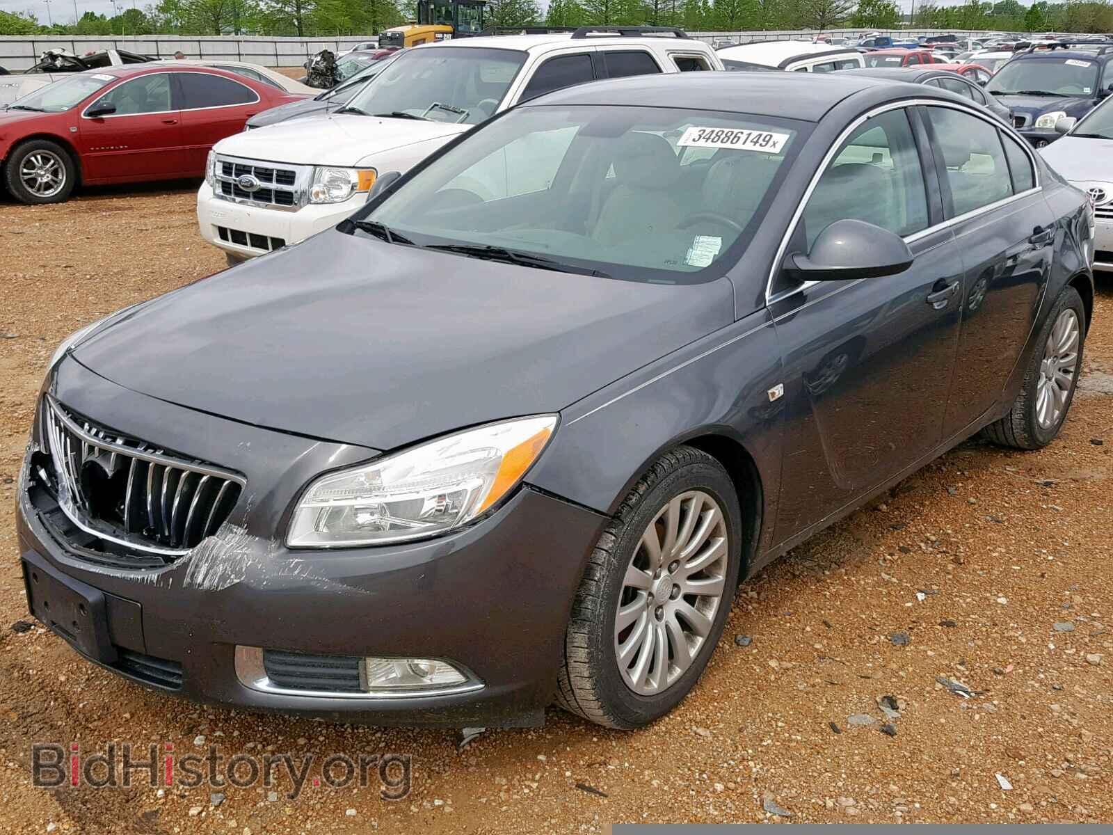 2011 BUICK REGAL - VIN: W04GN5EC1B1000516 - Фото 2