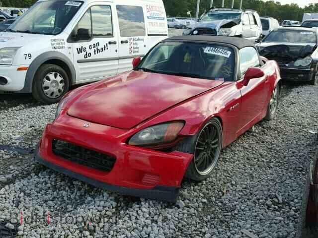 2000 HONDA S2000 - VIN: JHMAP1148YT001526 - Photo 2
