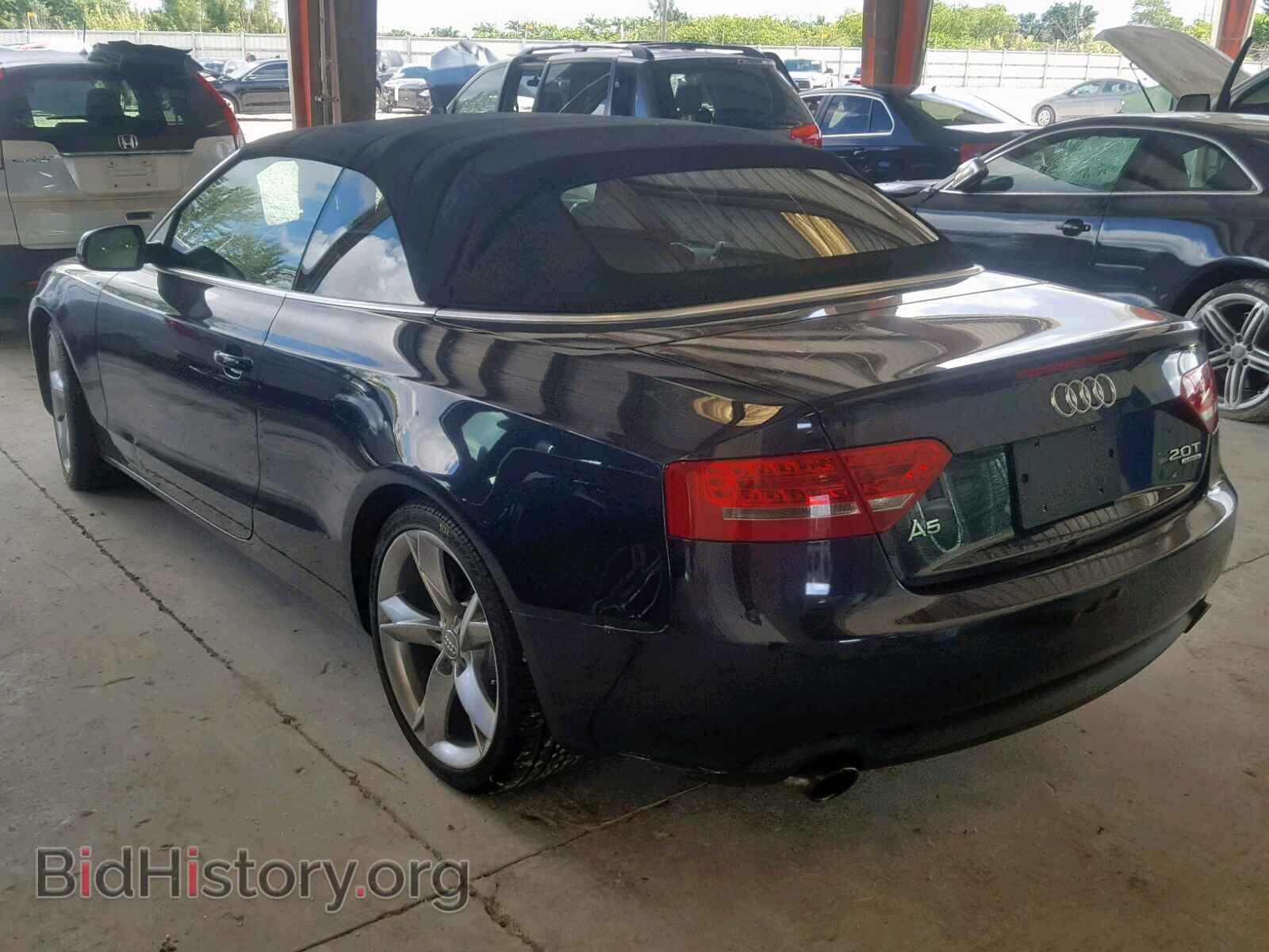 2012 AUDI A5 PREMIUM - VIN: WAULFAFH7CN007188 - Фото 3