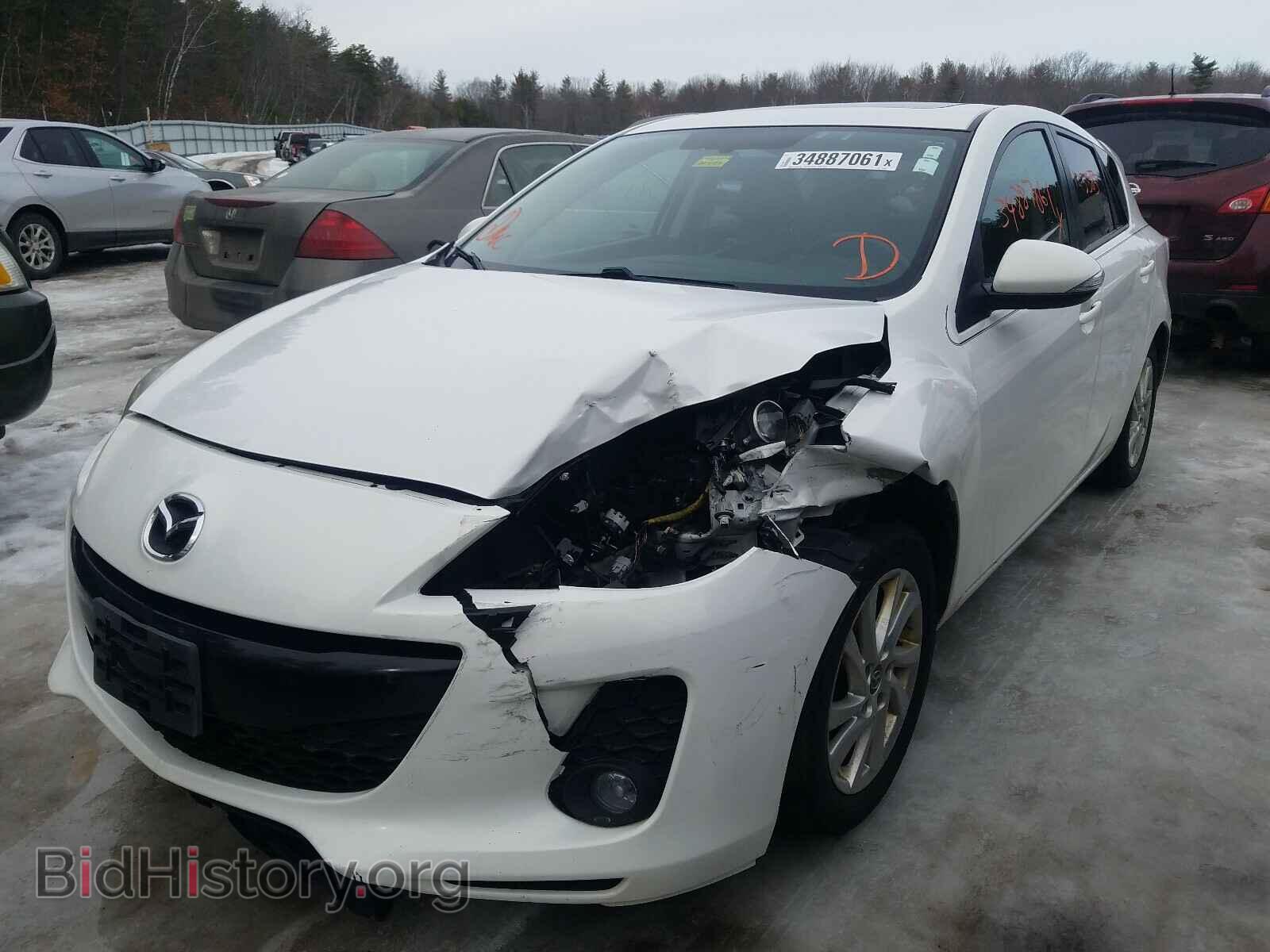 2013 MAZDA 3 - VIN: JM1BL1M72D1761691 - Фото 2