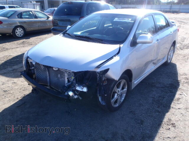 2011 TOYOTA COROLLA - VIN: 2T1BU4EE2BC745026 - Фото 2