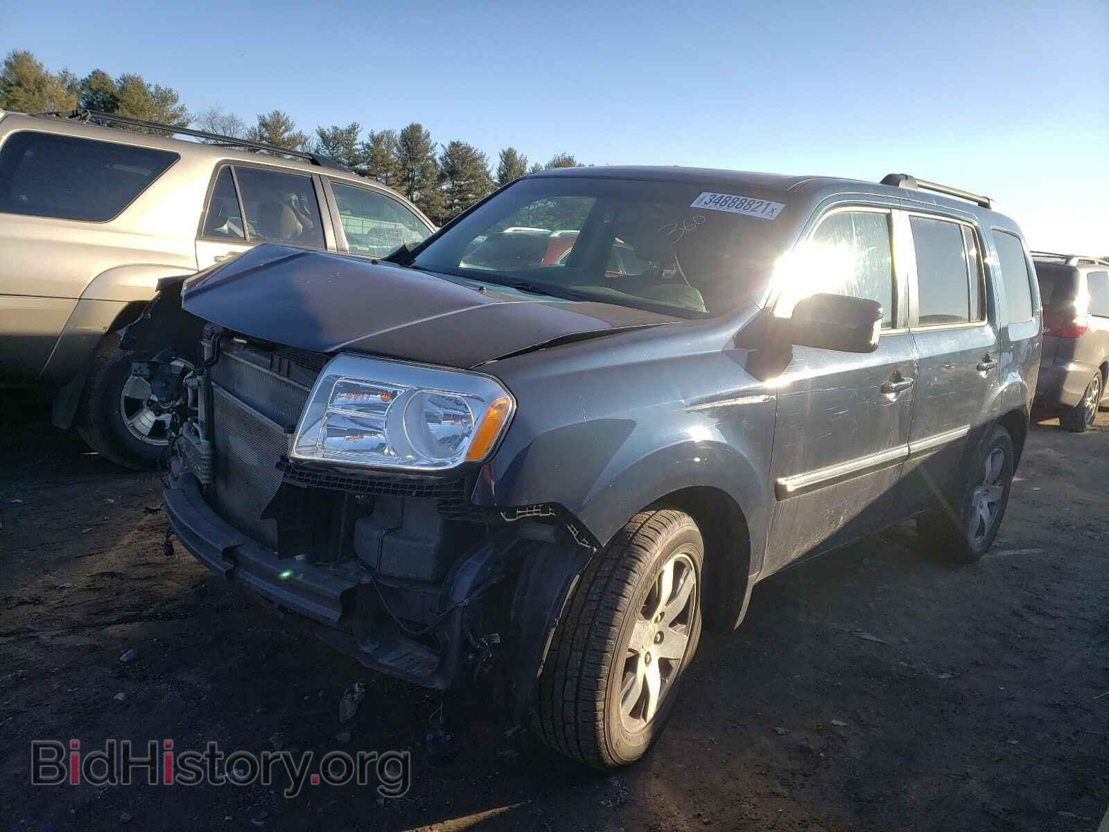 2012 HONDA PILOT - VIN: 5FNYF4H9XCB079808 - Фото 2